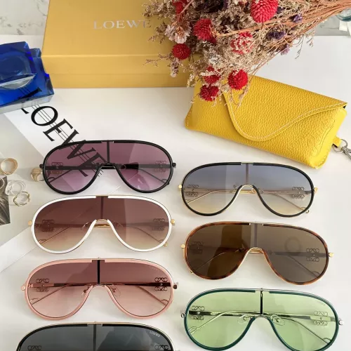 Replica LOEWE AAA Quality Sunglasses #1283437 $64.00 USD for Wholesale