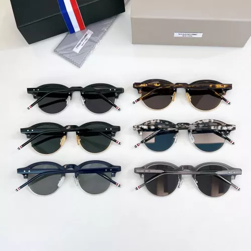 Replica Thom Browne AAA Quality Sunglasses #1283607 $60.00 USD for Wholesale