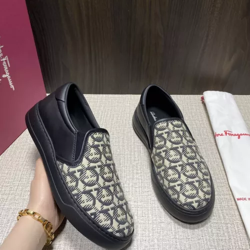 Replica Salvatore Ferragamo Casual Shoes For Men #1283951 $64.00 USD for Wholesale