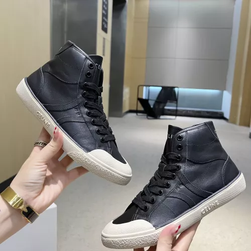 Replica Celine High Top Shoes For Women #1284608 $98.00 USD for Wholesale