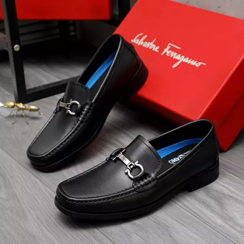 Replica Salvatore Ferragamo Leather Shoes For Men #1284695, $88.00 USD, [ITEM#1284695], Replica Salvatore Ferragamo Leather Shoes outlet from China