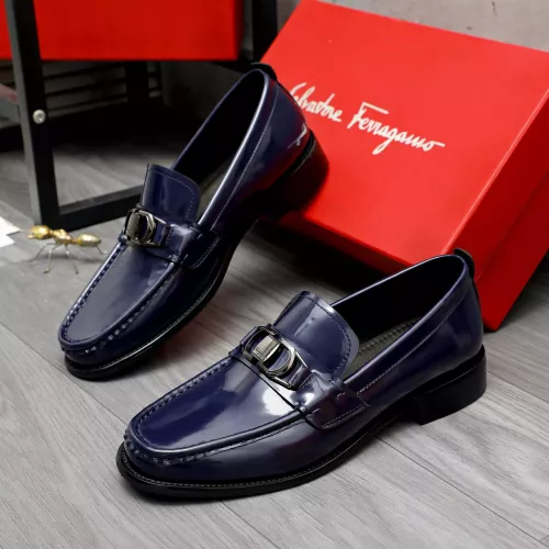 Replica Salvatore Ferragamo Leather Shoes For Men #1284700, $100.00 USD, [ITEM#1284700], Replica Salvatore Ferragamo Leather Shoes outlet from China