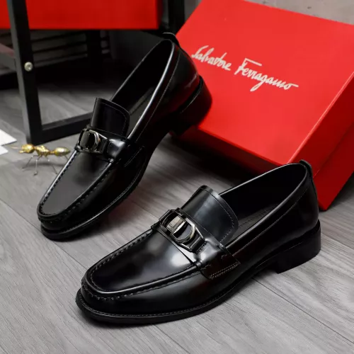 Replica Salvatore Ferragamo Leather Shoes For Men #1284702, $100.00 USD, [ITEM#1284702], Replica Salvatore Ferragamo Leather Shoes outlet from China