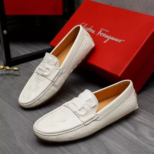 Replica Salvatore Ferragamo Leather Shoes For Men #1284735, $68.00 USD, [ITEM#1284735], Replica Salvatore Ferragamo Leather Shoes outlet from China