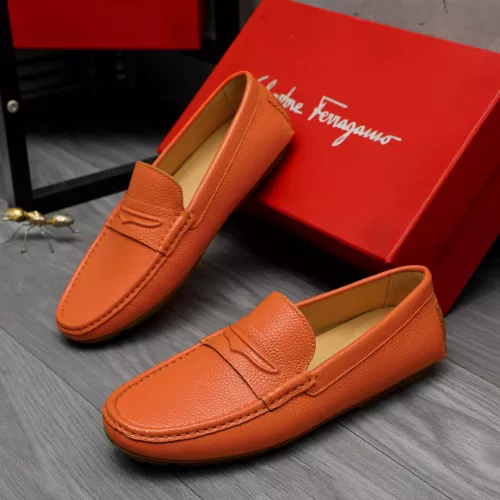 Replica Salvatore Ferragamo Leather Shoes For Men #1284738, $68.00 USD, [ITEM#1284738], Replica Salvatore Ferragamo Leather Shoes outlet from China