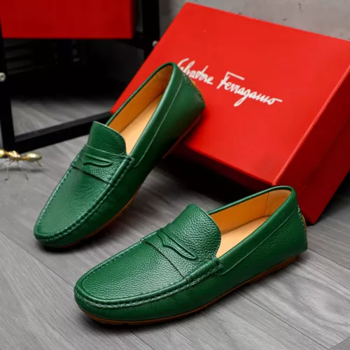 Replica Salvatore Ferragamo Leather Shoes For Men #1284740, $68.00 USD, [ITEM#1284740], Replica Salvatore Ferragamo Leather Shoes outlet from China