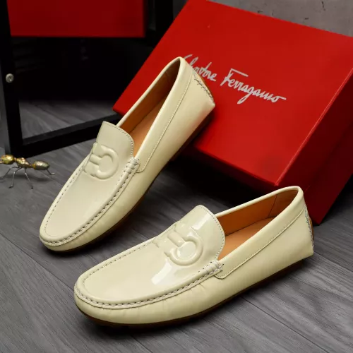 Salvatore Ferragamo Leather Shoes For Men #1284745