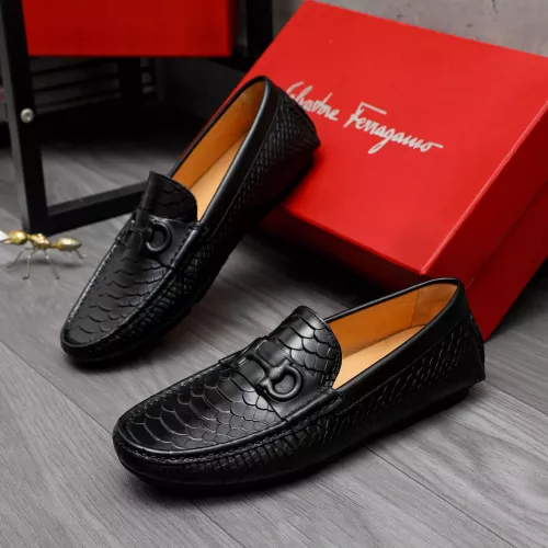 Salvatore Ferragamo Leather Shoes For Men #1284754