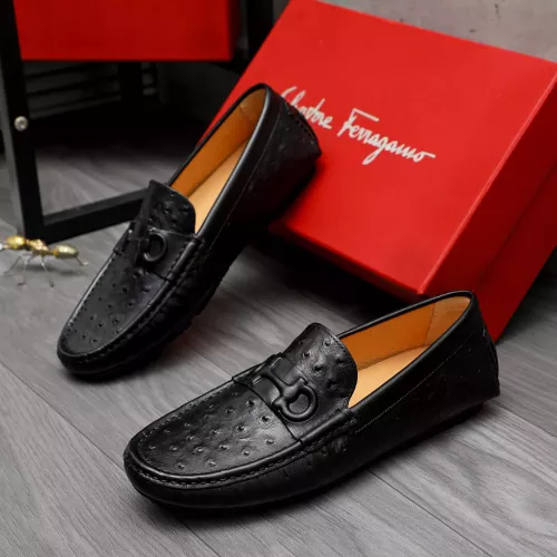 Salvatore Ferragamo Leather Shoes For Men #1284755