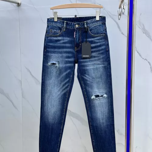 Replica Dsquared Jeans For Men #1285309 $60.00 USD for Wholesale