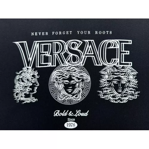 Replica Versace T-Shirts Long Sleeved For Unisex #1285394 $42.00 USD for Wholesale