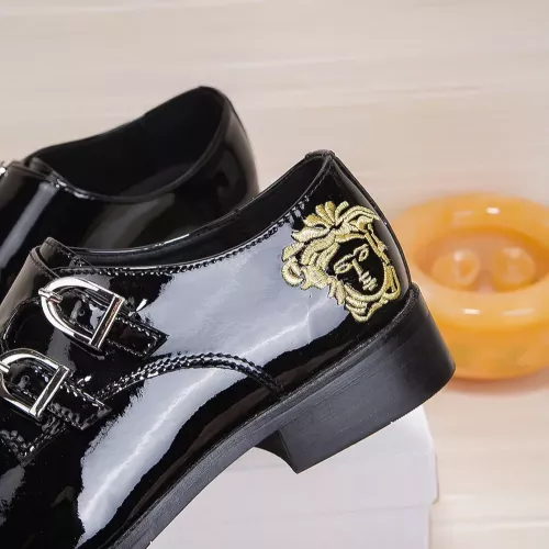 Replica Versace Leather Shoes For Men #1285419 $76.00 USD for Wholesale