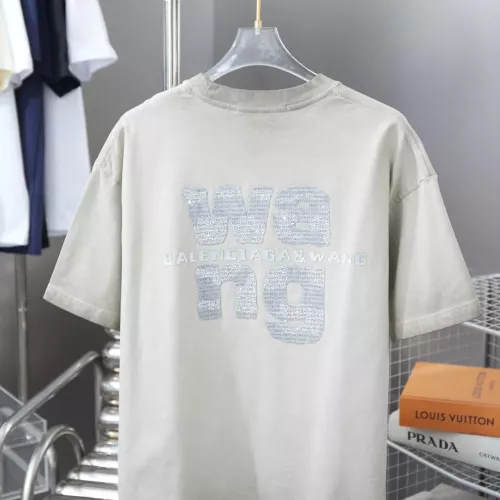 Replica Alexander Wang T-Shirts Long Sleeved For Unisex #1285447 $42.00 USD for Wholesale