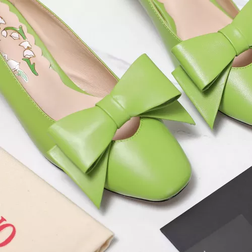 Replica Valentino High-Heeled Shoes For Women #1285668 $112.00 USD for Wholesale