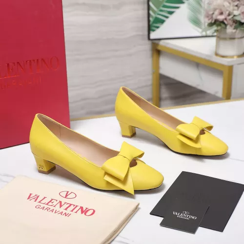 Replica Valentino High-Heeled Shoes For Women #1285670 $112.00 USD for Wholesale