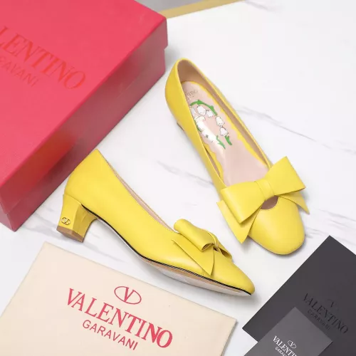 Replica Valentino High-Heeled Shoes For Women #1285670 $112.00 USD for Wholesale