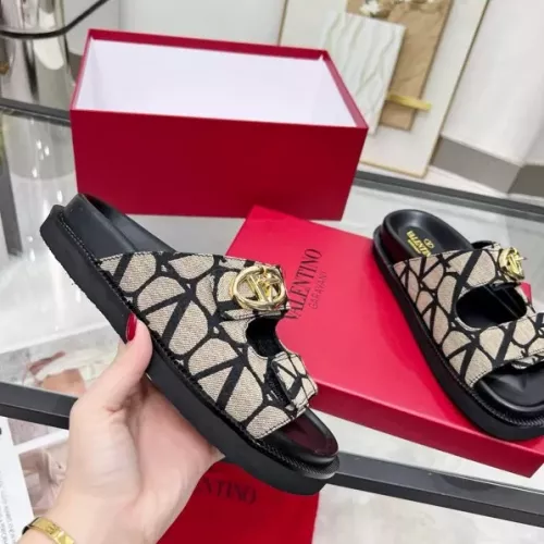 Replica Valentino Slippers For Women #1285802 $85.00 USD for Wholesale