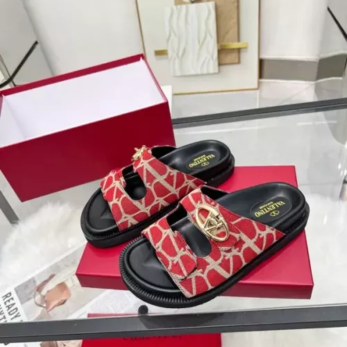 Replica Valentino Slippers For Women #1285804, $85.00 USD, [ITEM#1285804], Replica Valentino Slippers outlet from China