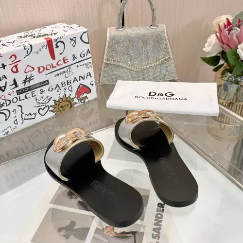 Replica Dolce & Gabbana D&G Slippers For Women #1285844 $68.00 USD for Wholesale