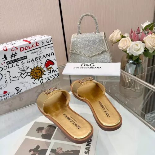 Replica Dolce & Gabbana D&G Slippers For Women #1285861 $72.00 USD for Wholesale