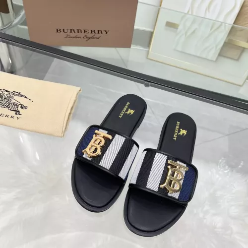 Replica Burberry Slippers For Women #1285896 $85.00 USD for Wholesale