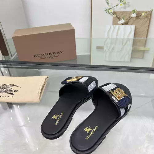 Replica Burberry Slippers For Women #1285896 $85.00 USD for Wholesale