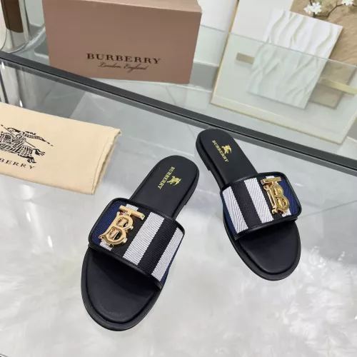 Replica Burberry Slippers For Women #1285896 $85.00 USD for Wholesale