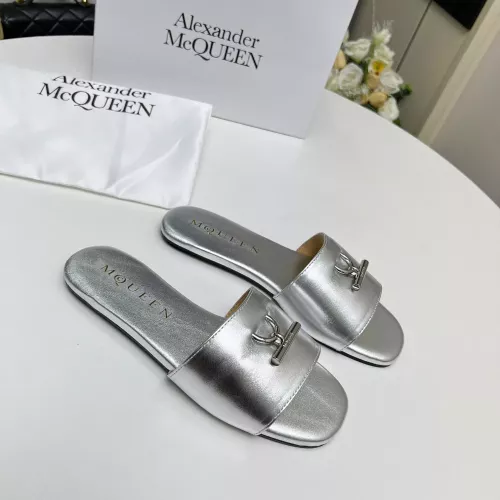 Replica Alexander McQueen Slippers For Women #1285903 $72.00 USD for Wholesale