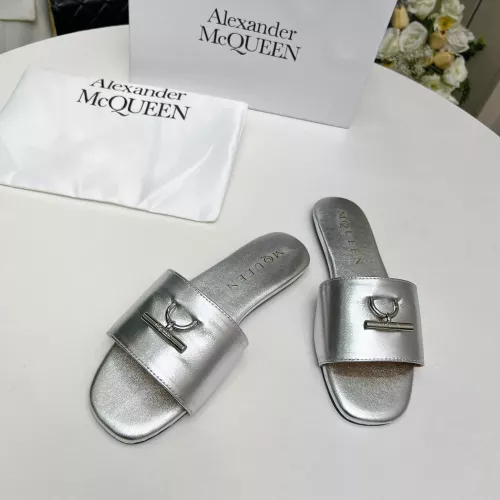 Replica Alexander McQueen Slippers For Women #1285903 $72.00 USD for Wholesale