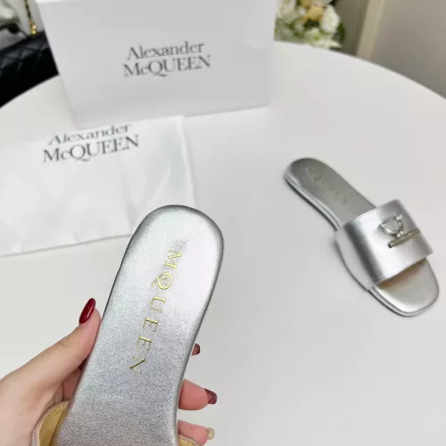 Replica Alexander McQueen Slippers For Women #1285903 $72.00 USD for Wholesale