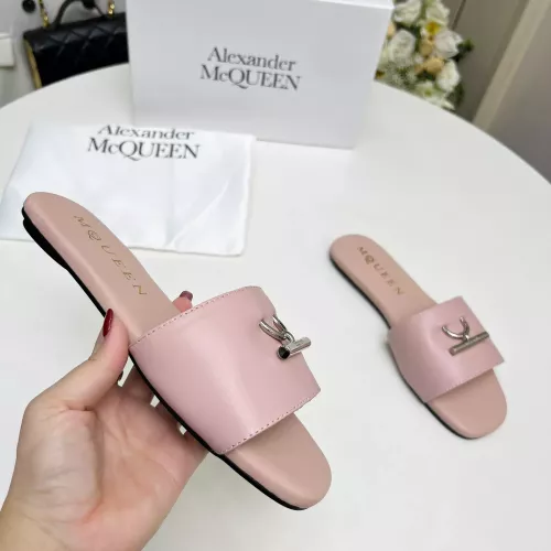 Replica Alexander McQueen Slippers For Women #1285908 $72.00 USD for Wholesale