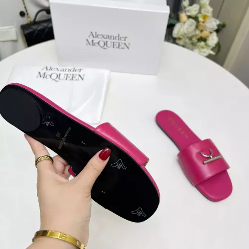 Replica Alexander McQueen Slippers For Women #1285910 $72.00 USD for Wholesale