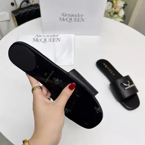 Replica Alexander McQueen Slippers For Women #1285913 $72.00 USD for Wholesale