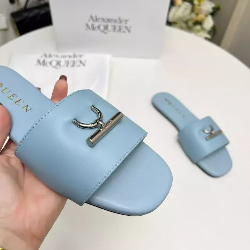 Replica Alexander McQueen Slippers For Women #1285914 $72.00 USD for Wholesale