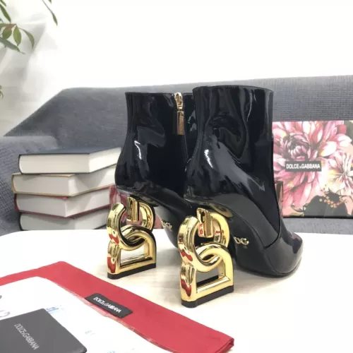 Replica Dolce & Gabbana D&G Boots For Women #1286158 $160.00 USD for Wholesale