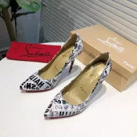 $85.00 USD Christian Louboutin High-heeled shoes For Women #1276010