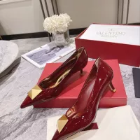 $98.00 USD Valentino High-Heeled Shoes For Women #1276025