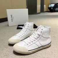 $98.00 USD Celine High Top Shoes For Women #1284606