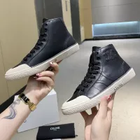 $98.00 USD Celine High Top Shoes For Men #1284611