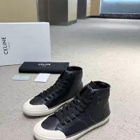 $98.00 USD Celine High Top Shoes For Men #1284611