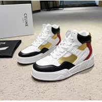 $108.00 USD Celine High Top Shoes For Men #1284617