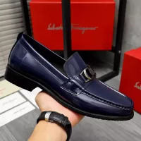 $100.00 USD Salvatore Ferragamo Leather Shoes For Men #1284700