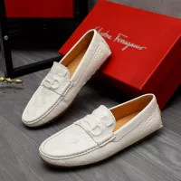 $68.00 USD Salvatore Ferragamo Leather Shoes For Men #1284735