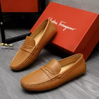 $68.00 USD Salvatore Ferragamo Leather Shoes For Men #1284739