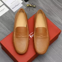 $68.00 USD Salvatore Ferragamo Leather Shoes For Men #1284739