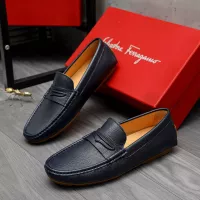 $68.00 USD Salvatore Ferragamo Leather Shoes For Men #1284743