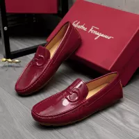 $68.00 USD Salvatore Ferragamo Leather Shoes For Men #1284747