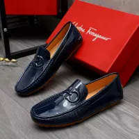 $68.00 USD Salvatore Ferragamo Leather Shoes For Men #1284748