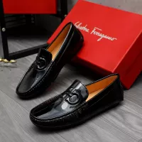 $68.00 USD Salvatore Ferragamo Leather Shoes For Men #1284749