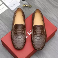 $68.00 USD Salvatore Ferragamo Leather Shoes For Men #1284752